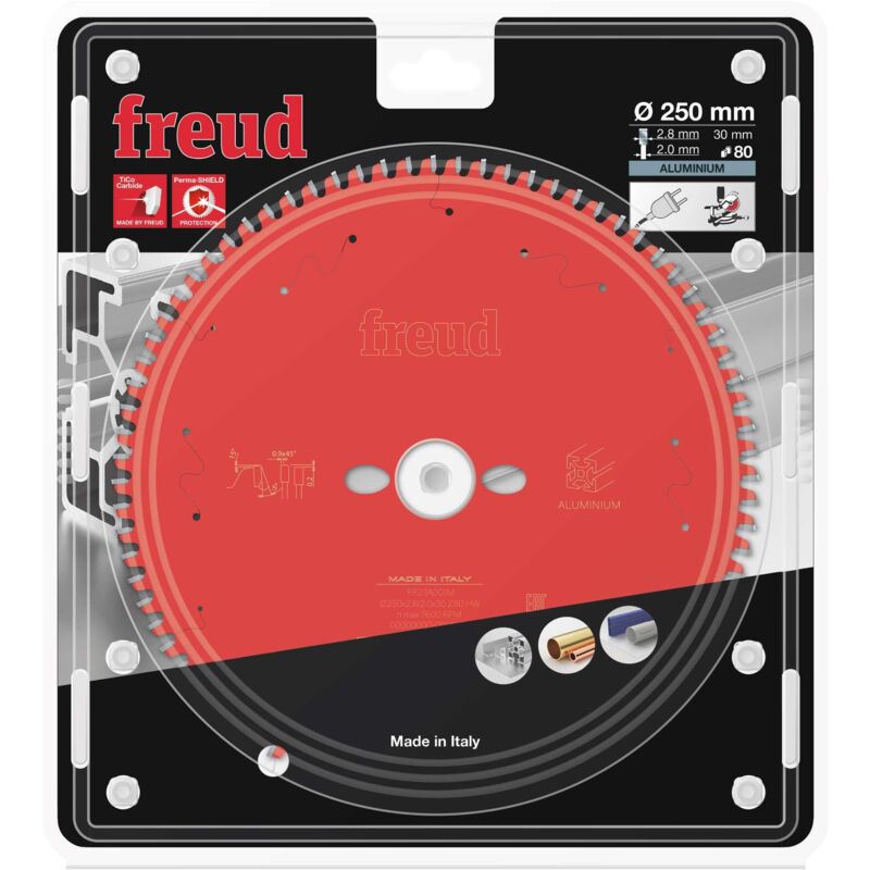 foto del prodotto disco widia per alluminio d 250 mm denti 80