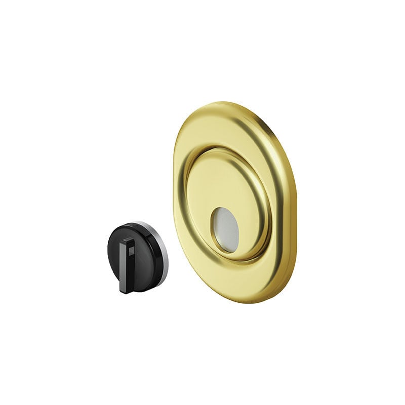 foto del prodotto disec defender magnetico mrm39 atra ottone lucido f.sag i.mm 31 d.mm 50 h.mm 25