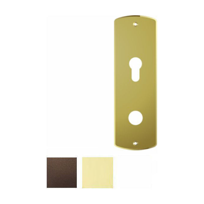 foto del prodotto disec mostrina interna serrablinda e80 ottone lucido a2622