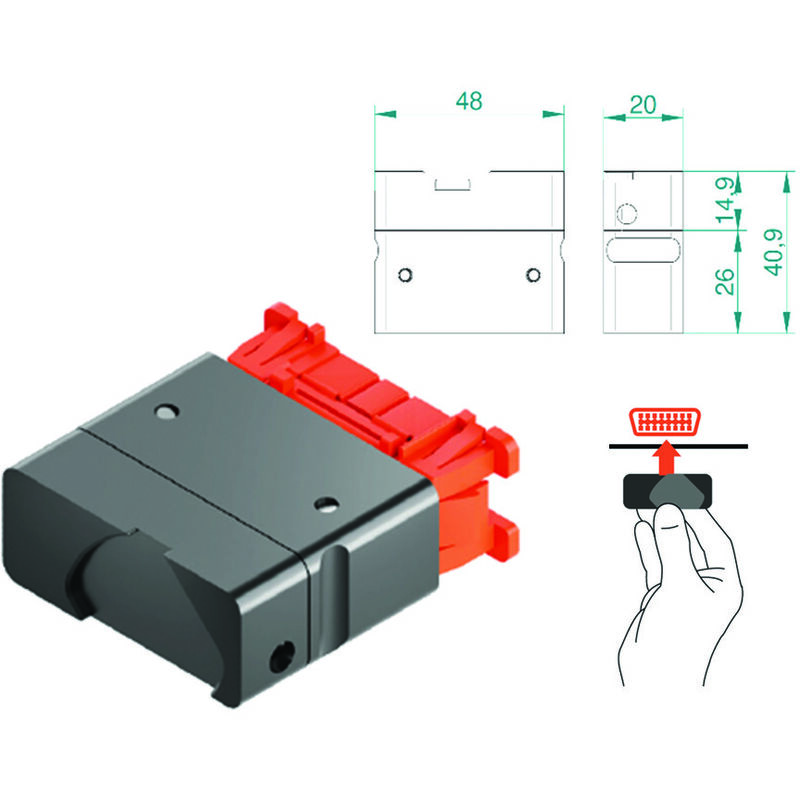 foto del prodotto disec protezione magnetica obd universale mg obd unl
