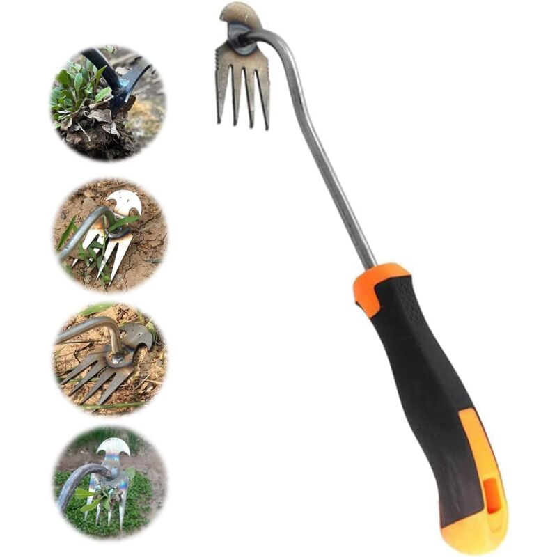 foto del prodotto diserbante da giardino, attrezzo per diserbare a mano, diserbante in acciaio inossidabile, diserbante manuale, diserbante in acciaio inossidabile,
