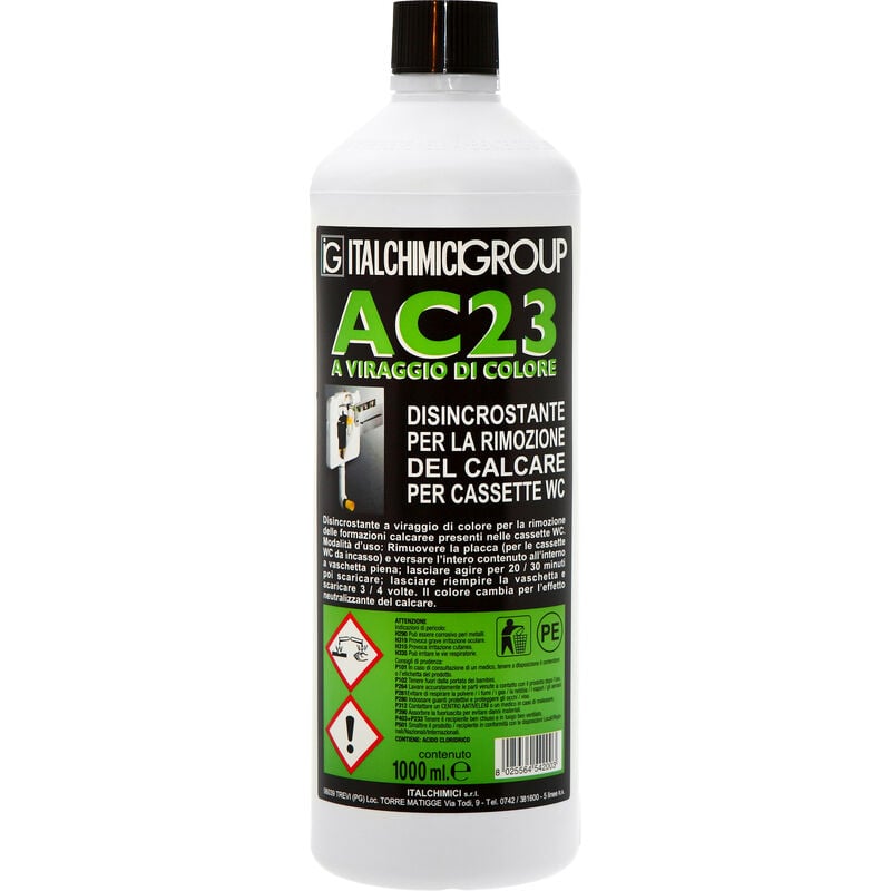 foto del prodotto disincrostante ac23 per cassette wc ml.1000