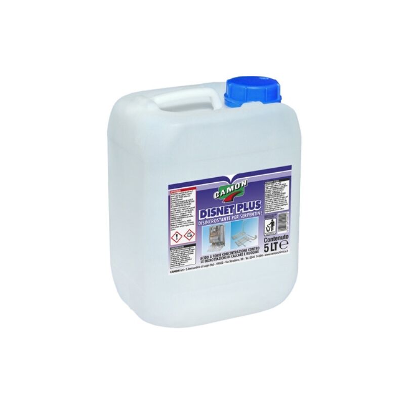 foto del prodotto disincrostante acido per serpentine disnet plus 5 lt camon