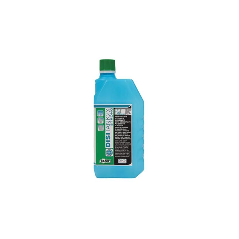 foto del prodotto disincrostante igienizzante in flacone super concentrato per cassette wc facot disitank 2x strong distk2x0500