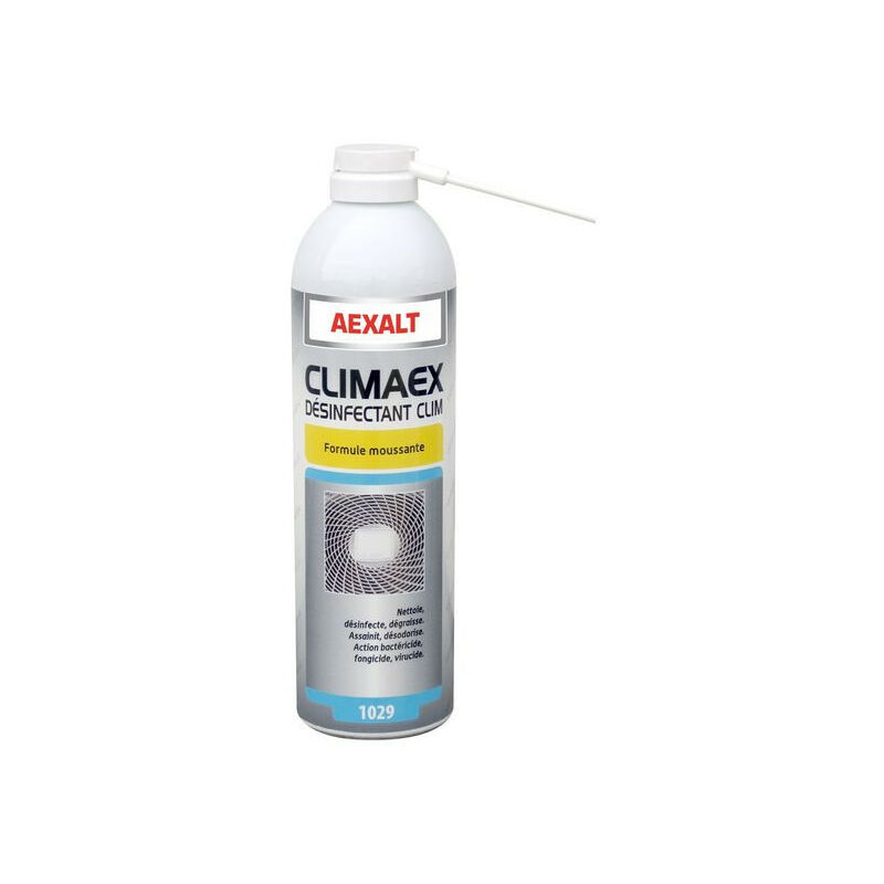 foto del prodotto disinfettante aerosol porta doccia x 650 ml formula schiumogena climaex aexalt