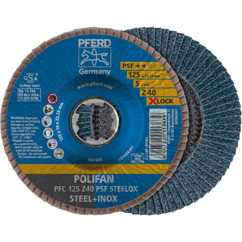 foto del prodotto disk foglie x lock steelox k40psf 125 millimetri pferd