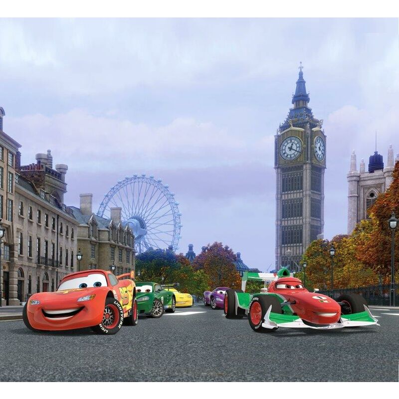foto del prodotto disney cars coppia di tende per la cameretta 180x160 cm
