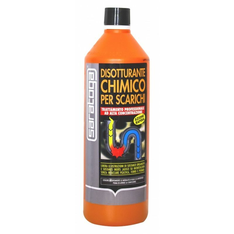foto del prodotto disotturante chimico per scarichi 1 lt saratoga