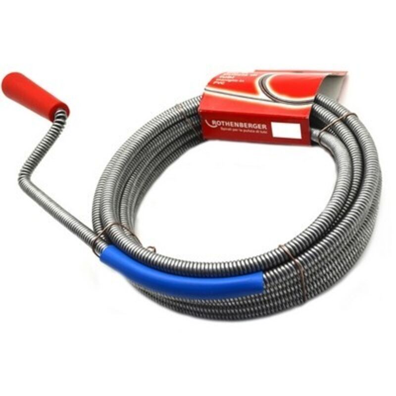 foto del prodotto disotturatore sturatubi spirale con manovella mt. 3.00 x 6 mm