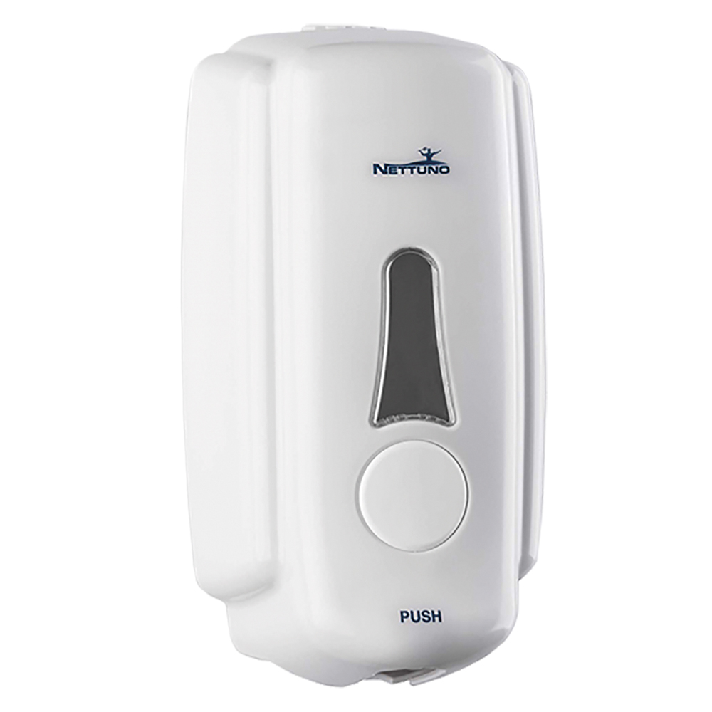 foto del prodotto dispenser a muro per sapone in sacca 't-small' per saponi mousse - bianco