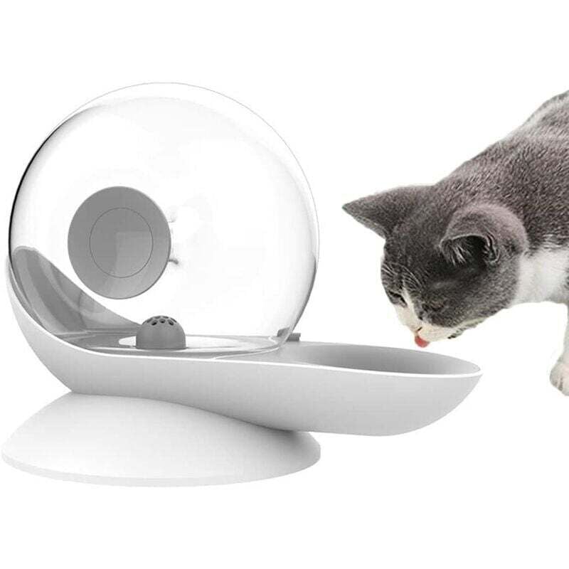 foto del prodotto dispenser automatico d acqua per cani e gatti, bevitore a gravit per animali domestici a forma di lumaca, dispenser per ciotola d acqua a fontana