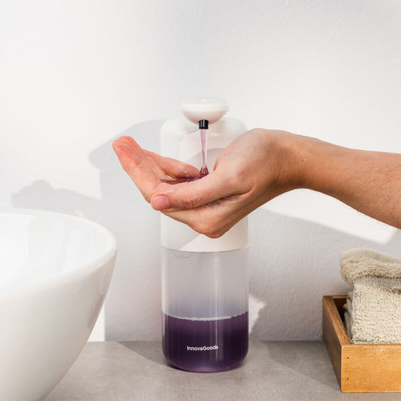 foto del prodotto dispenser automatico ricaricabile di sapone liquido bitesap innovagoods