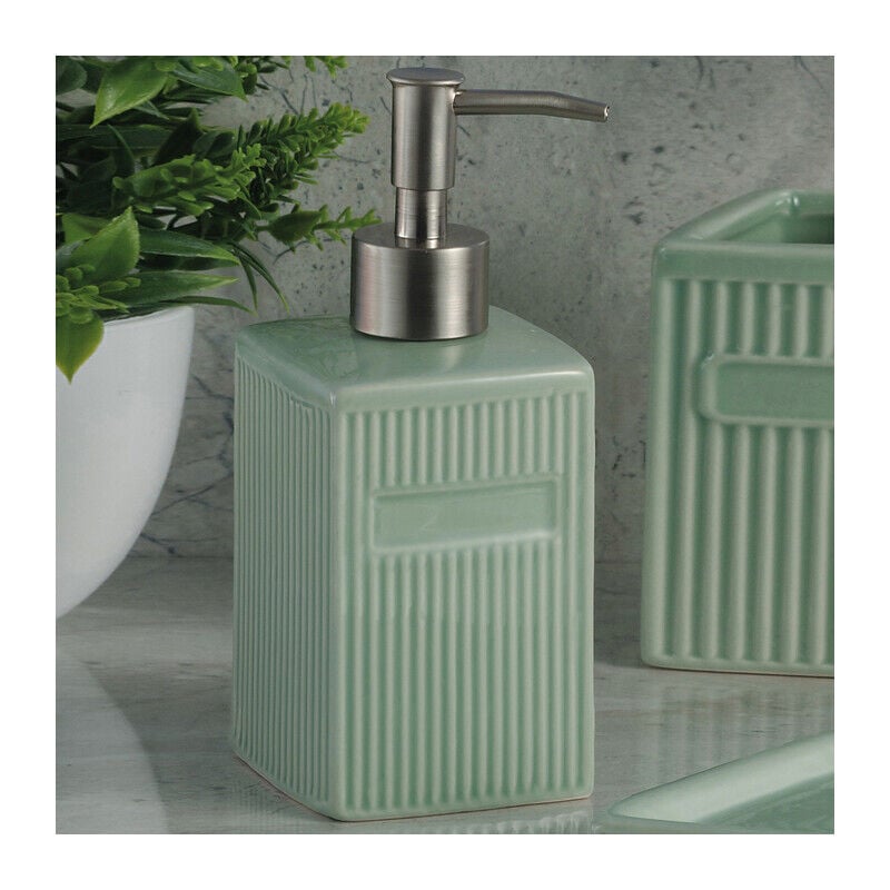 foto del prodotto dispenser ceram. x sapone col. assortiti 60048