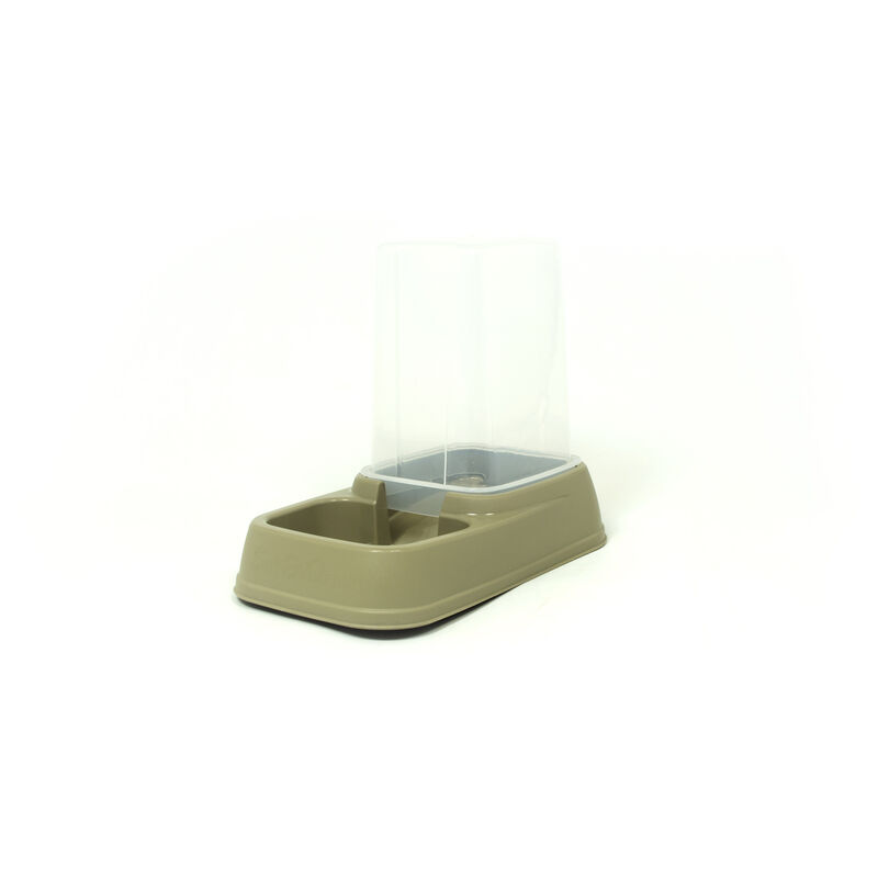 foto del prodotto dispenser cibo acqua 3,7l per animali modello 700085 colore beige