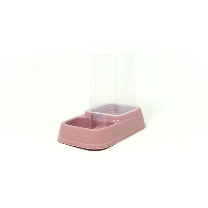 foto del prodotto dispenser cibo acqua 8l per animali modello 700086 colore rosa