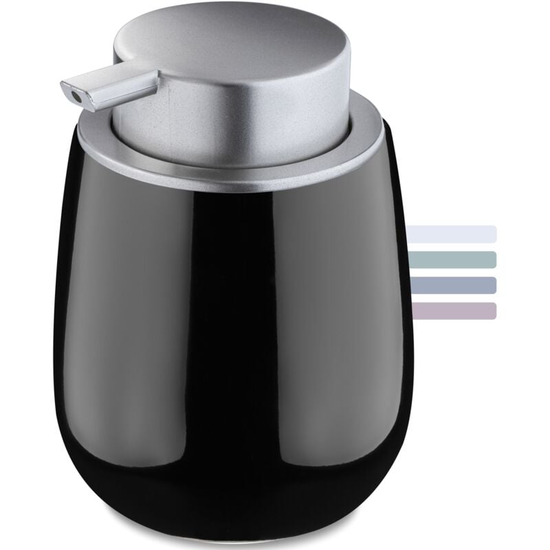 foto del prodotto dispenser da bagno kadax per sapone, shampoo, gel, nero
