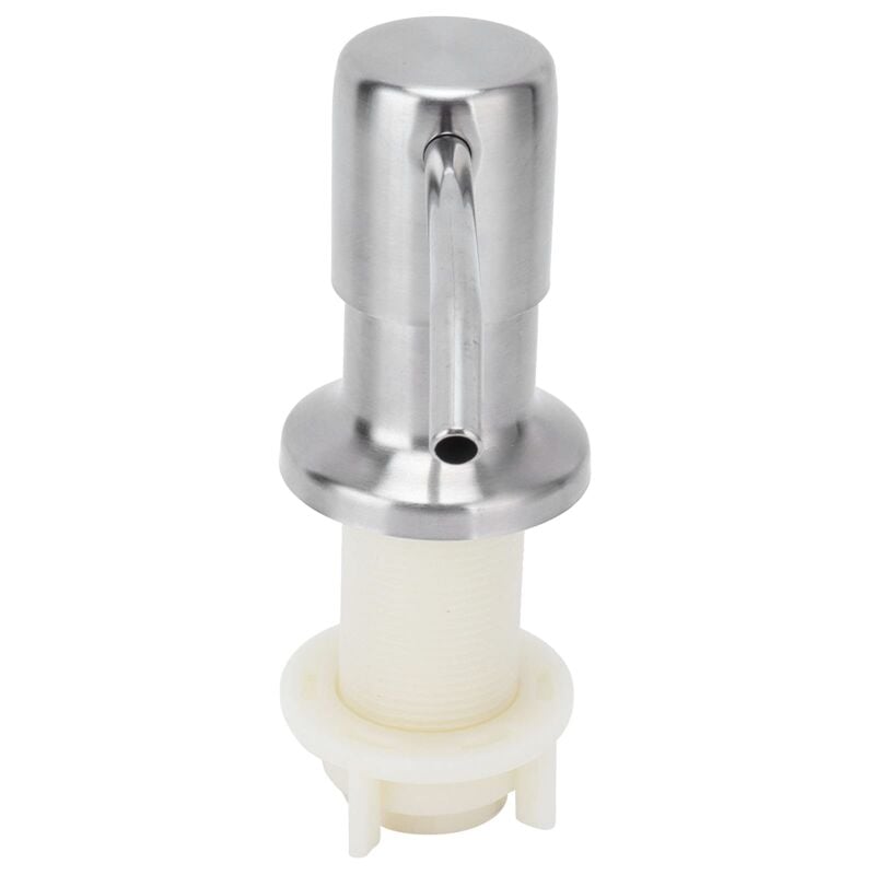 foto del prodotto dispenser da incasso, dispenser per sapone da bagno in plastica spazzolata, per cucina e bagno