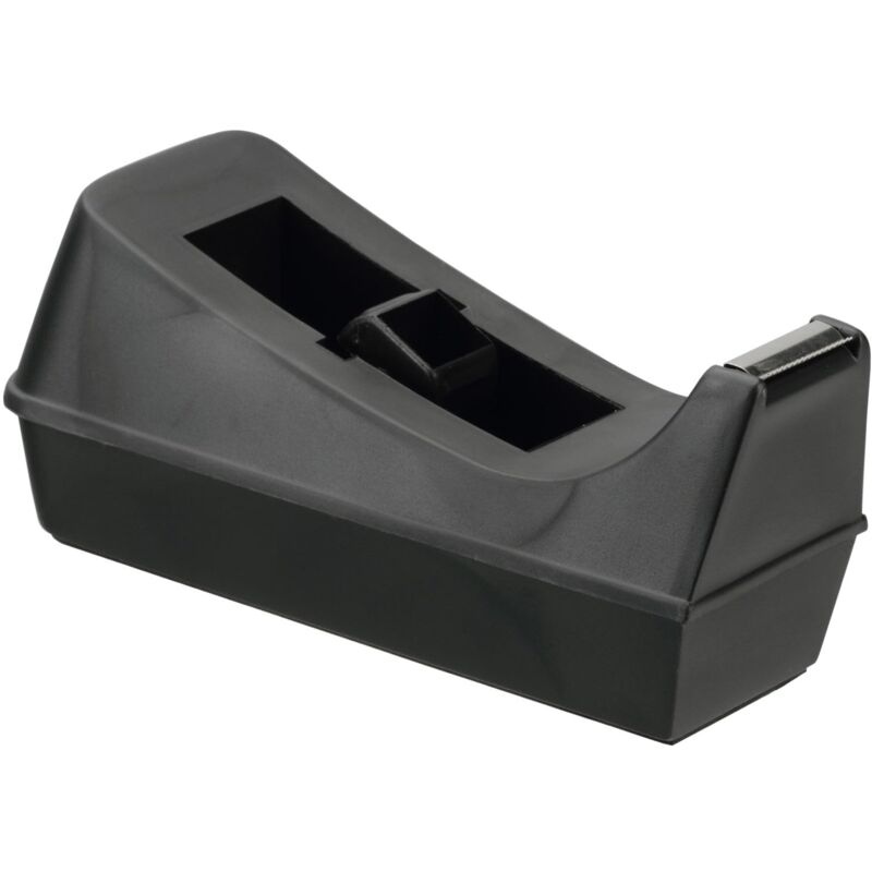 foto del prodotto dispenser di nastro in plastica per nastro antiscivolo da 19 mm x 33 m, nero q connect