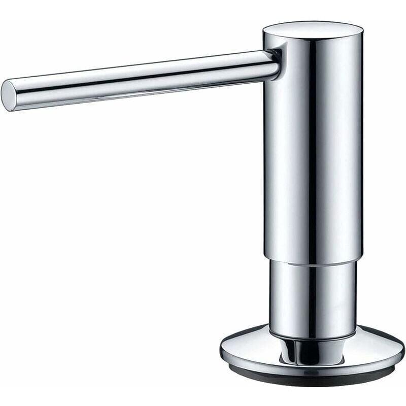 foto del prodotto dispenser di sapone con beccuccio girevole a 360 dispenser di sapone liquido ricaricabile dall alto per lavello da cucina dispenser di sapone