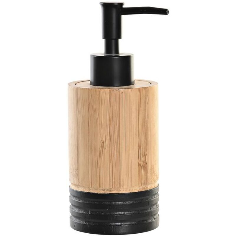foto del prodotto dispenser di sapone dkd home decor nero naturale bamb polipropilene