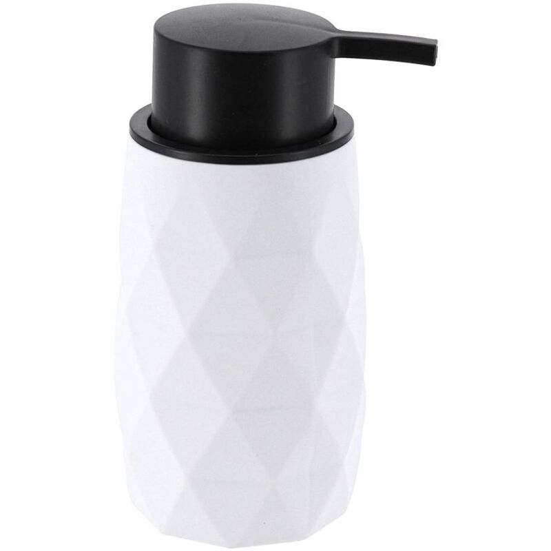foto del prodotto dispenser di sapone in abs gomma 210ml bianco tendance