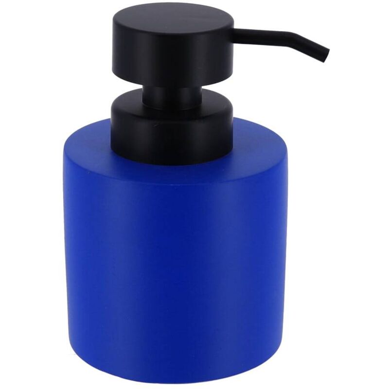 foto del prodotto dispenser di sapone in cemento 320 ml blu majorelle tendance