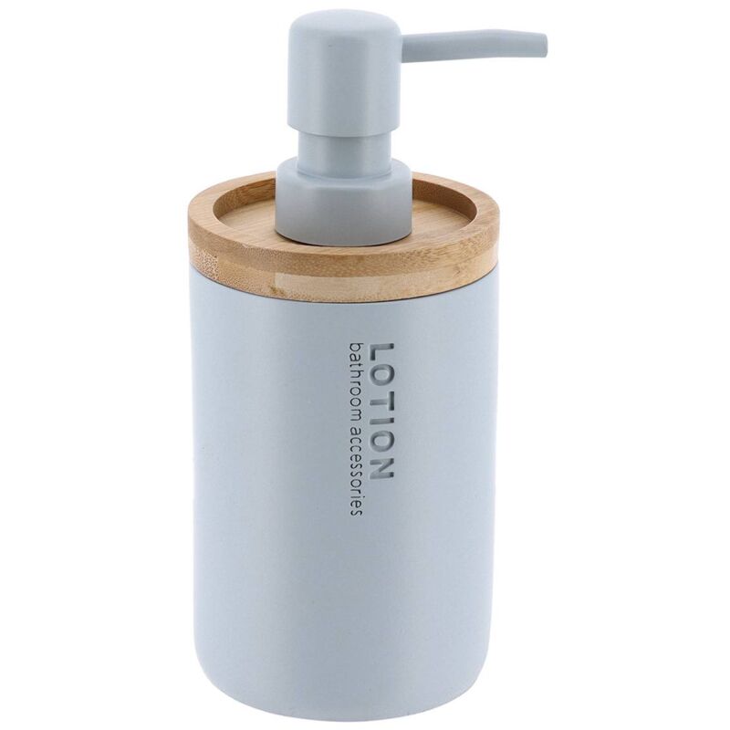 foto del prodotto dispenser di sapone in poliresina 280 ml bamb azzurro tendance