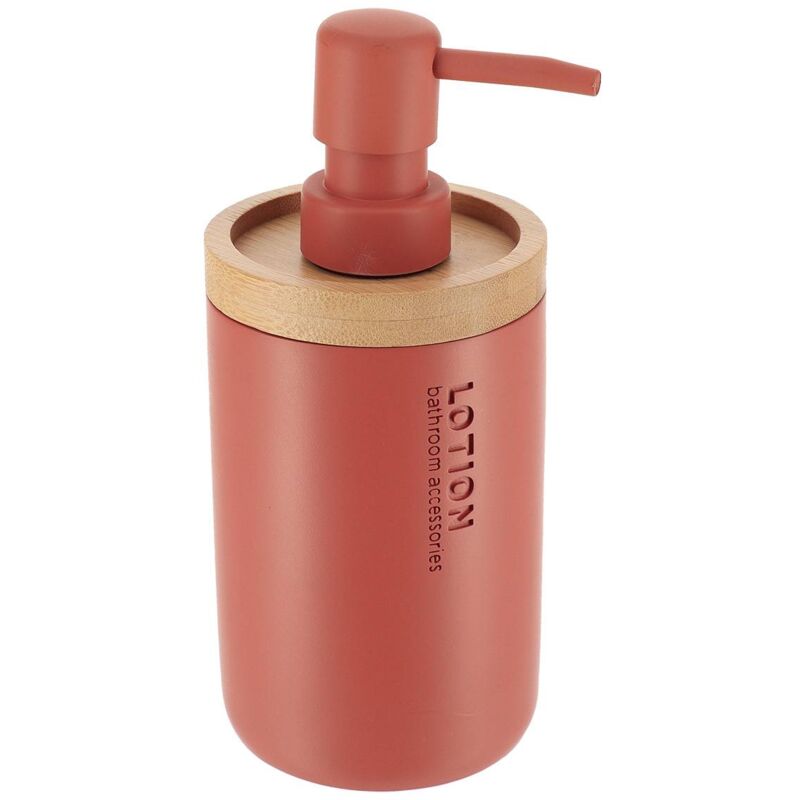 foto del prodotto dispenser di sapone in poliresina 280 ml terracotta tendance