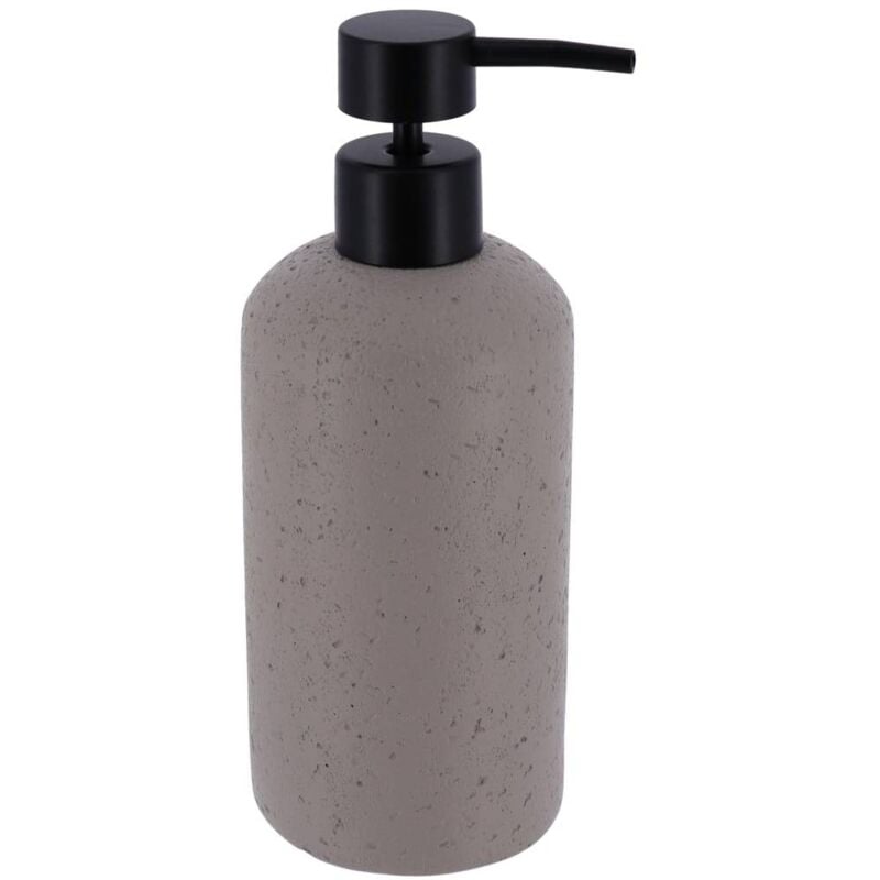 foto del prodotto dispenser di sapone in poliresina effetto pietra 400ml corda tendance
