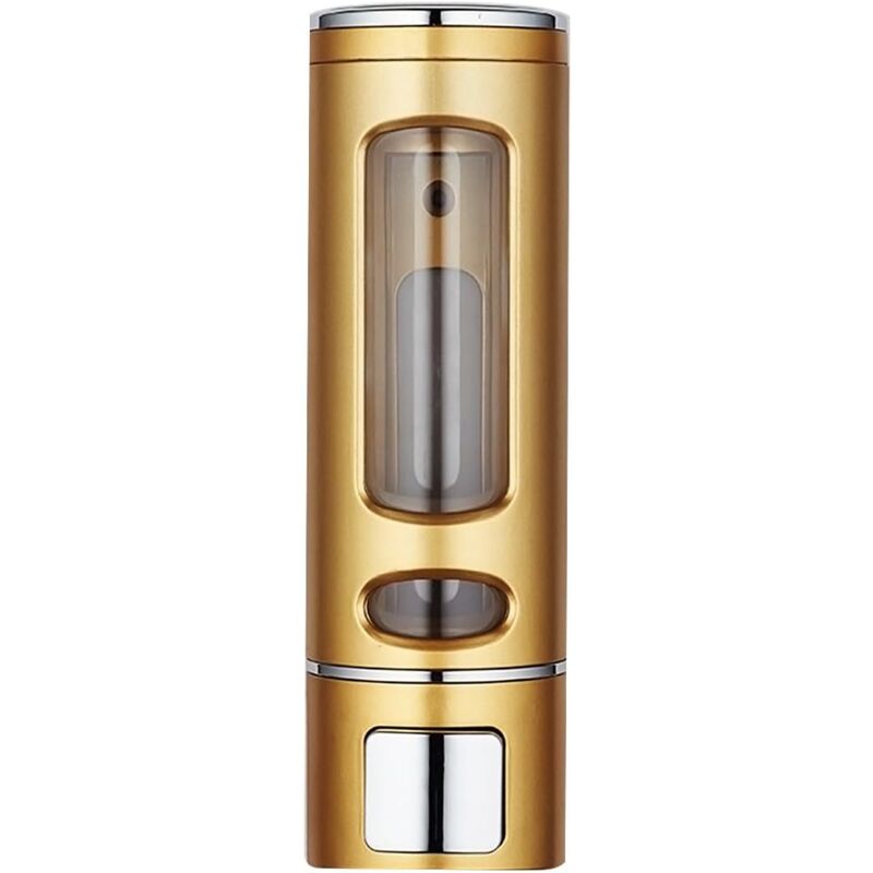 foto del prodotto dispenser di sapone liquido tyrant gold in plastica da 400 ml a parete per cucina e bagno, hotel, luoghi pubblici, ospedali, case sollbry