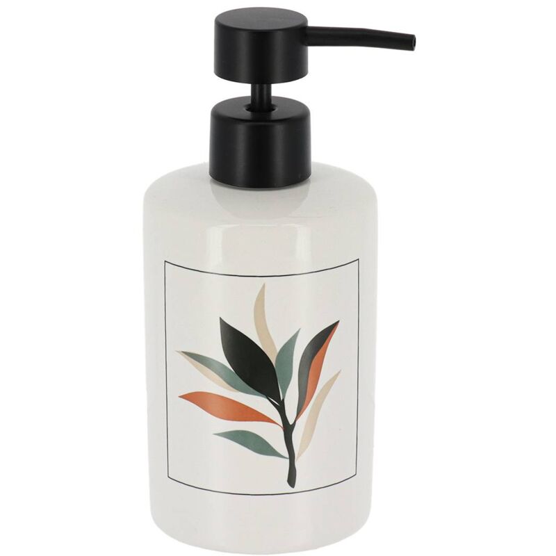 foto del prodotto dispenser di sapone stampato rotondo dolomite 320 ml bucolico tendance