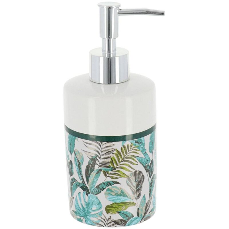 foto del prodotto dispenser di sapone stampato rotondo dolomite 320 ml jardin d hiver tendance