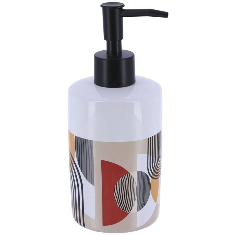foto del prodotto dispenser di sapone stampato rotondo dolomite 320 ml trendy tendance