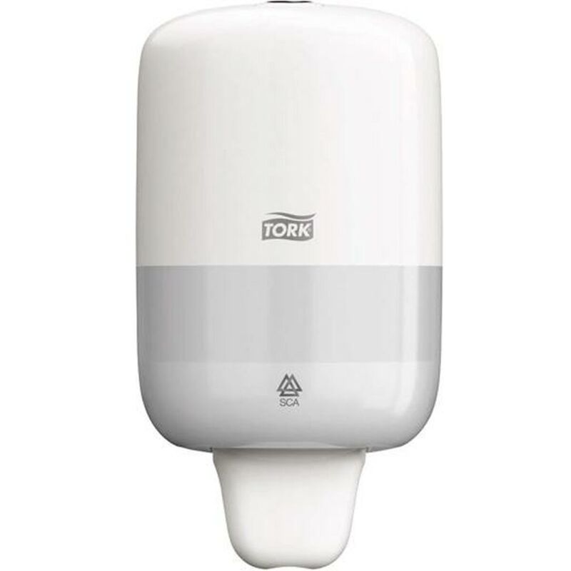 foto del prodotto dispenser di sapone tork bianco plastica 500 ml