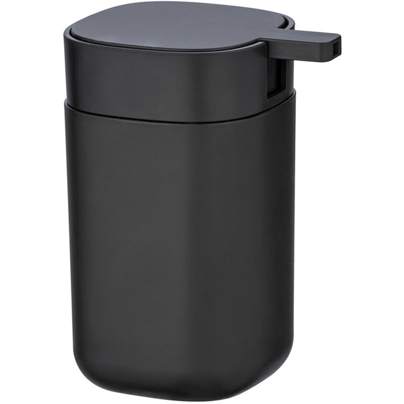 foto del prodotto dispenser di sapone wenko nero opaco plastica 350 ml