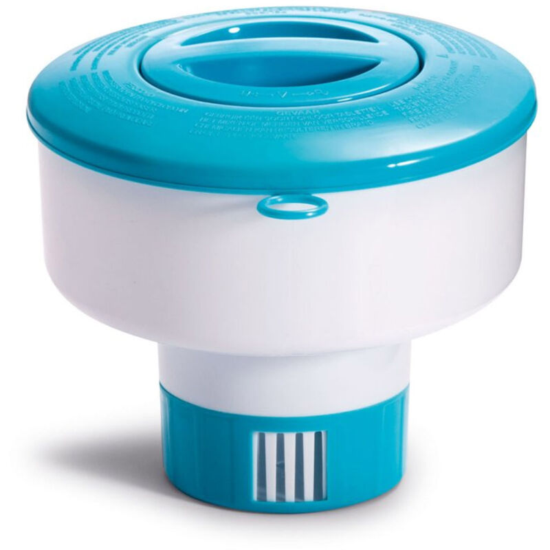 foto del prodotto dispenser dosatore per cloro in pastiglioni da gr. 200