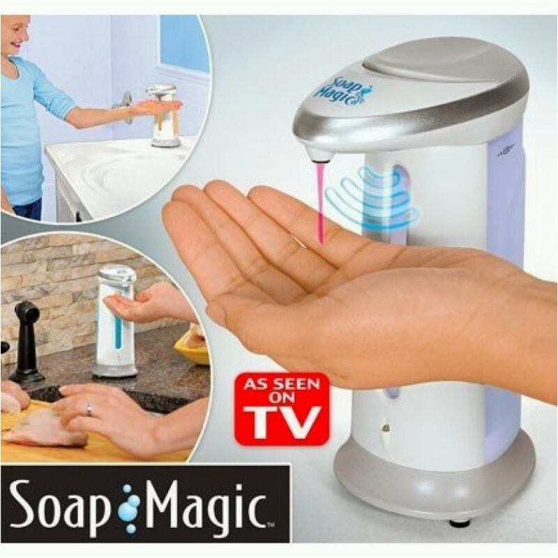foto del prodotto dispenser erogatore dosatore sapone automatico infrarossi con fotocellula trade shop traesio