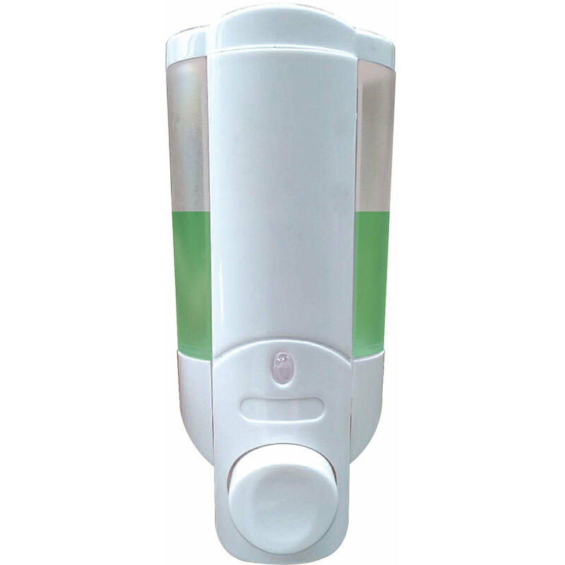 foto del prodotto dispenser erogatore manuale per sapone e igienizzanti