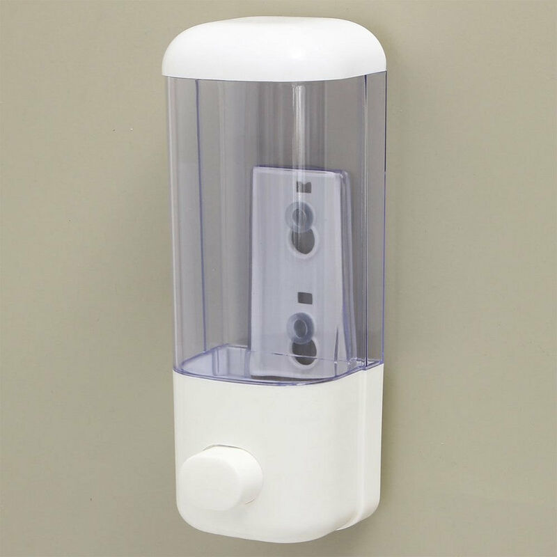 foto del prodotto dispenser erogatore per sapone o gel 480 ml a pulsante pressione abs