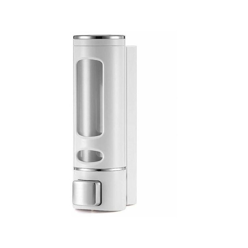 foto del prodotto dispenser erogatore porta sapone manuale dosatore professionale a muro 400ml