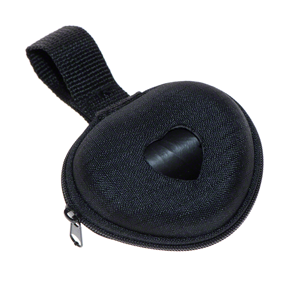 foto del prodotto dispenser heart nero l 7 x p 8 cm
