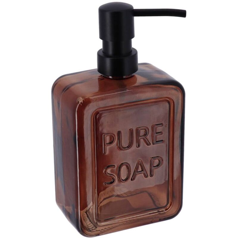 foto del prodotto dispenser in vetro per sapone puro 570 ml ambra tendance