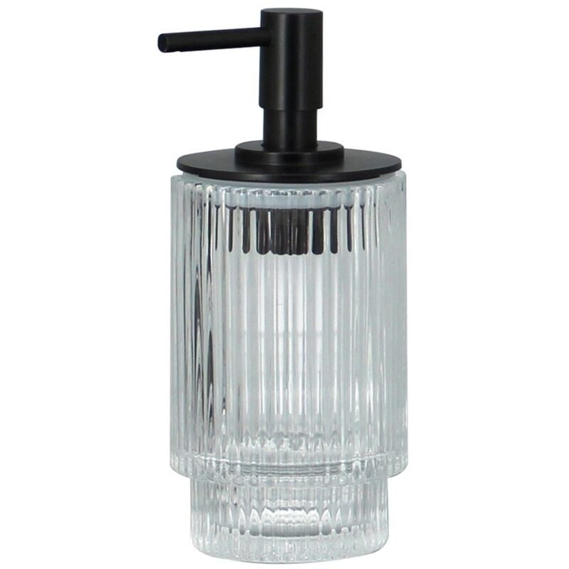 foto del prodotto dispenser in vetro trasparente serie simple