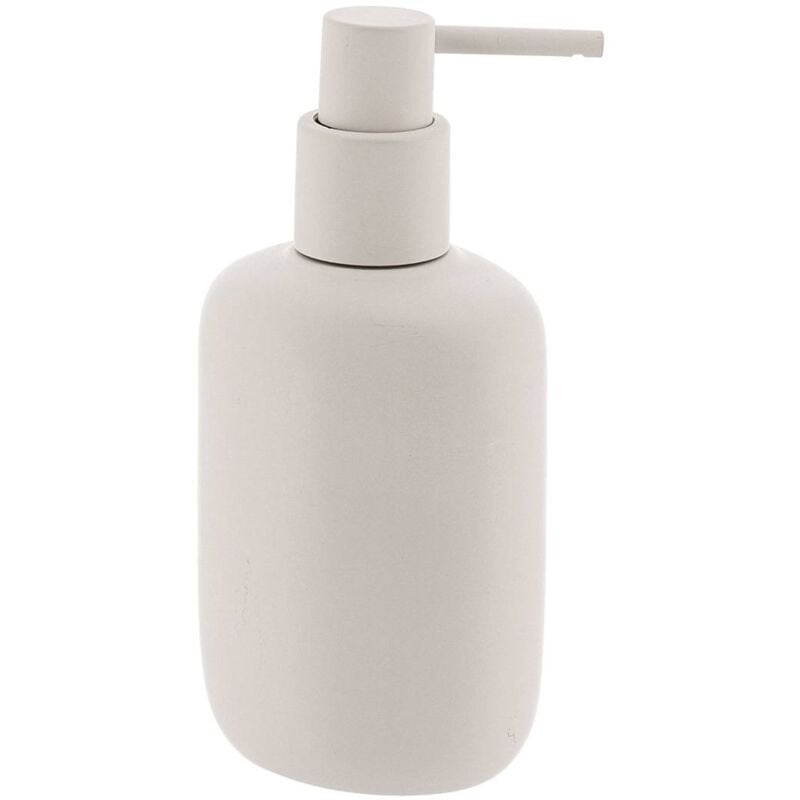 foto del prodotto dispenser ovale di sapone in poliresina 240 ml beige tendance