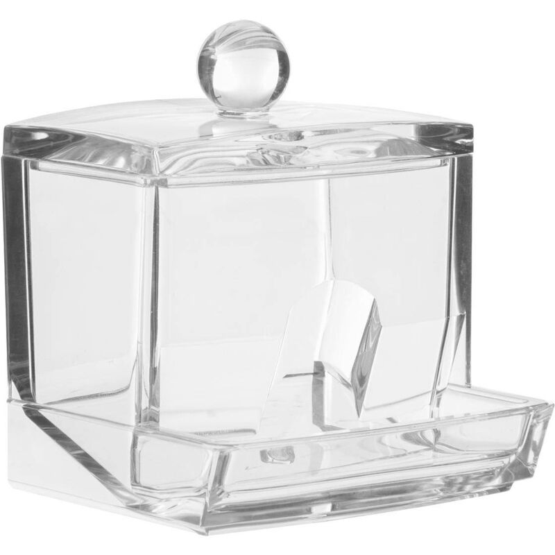 foto del prodotto dispenser per cotton fioc trasparente selena 5five