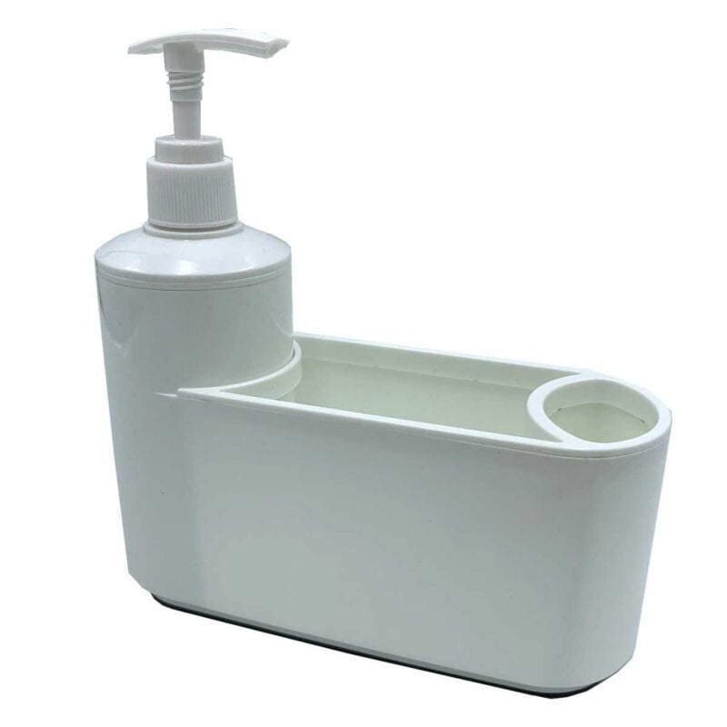 foto del prodotto dispenser per detersivo per piatti con contenitore bianco