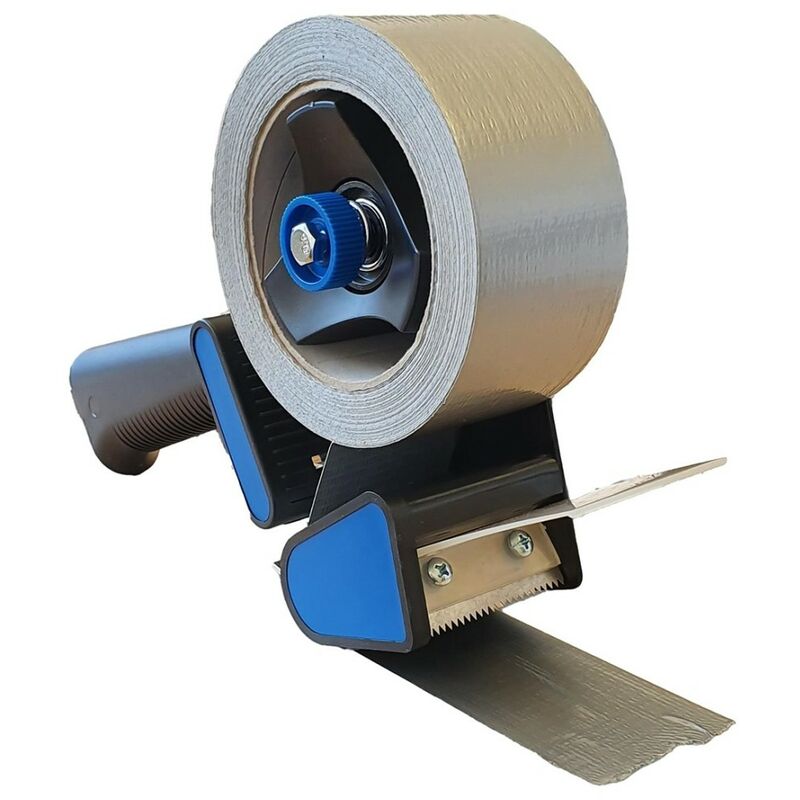 foto del prodotto dispenser per nastro adesivo 50mm x 66mt tendinastro imballaggio con regolatore di tensione risparmia tempo con la nastratrice professionale