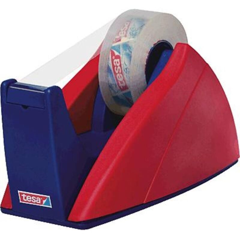 foto del prodotto dispenser per nastro adesivo 57421 00000 01 rosso, blu larghezza rotolo max. 19 mm lunghezza rotolo max. 33 m tesa