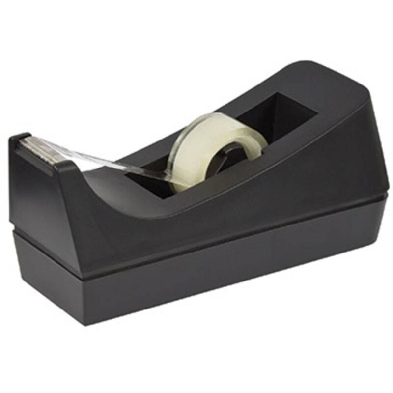 foto del prodotto dispenser per nastro adesivo nero larghezza rotolo max. 19 mm lunghezza rotolo max. 33 m head