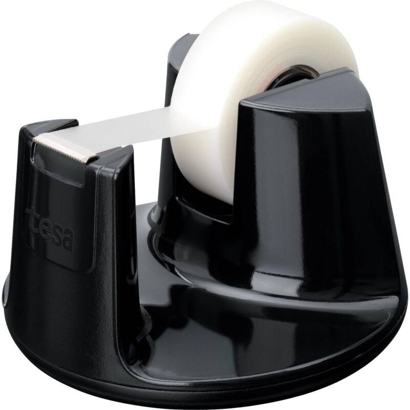foto del prodotto dispenser per nastro adesivo nero larghezza rotolo max. 19 mm lunghezza rotolo max. 33 m tesa
